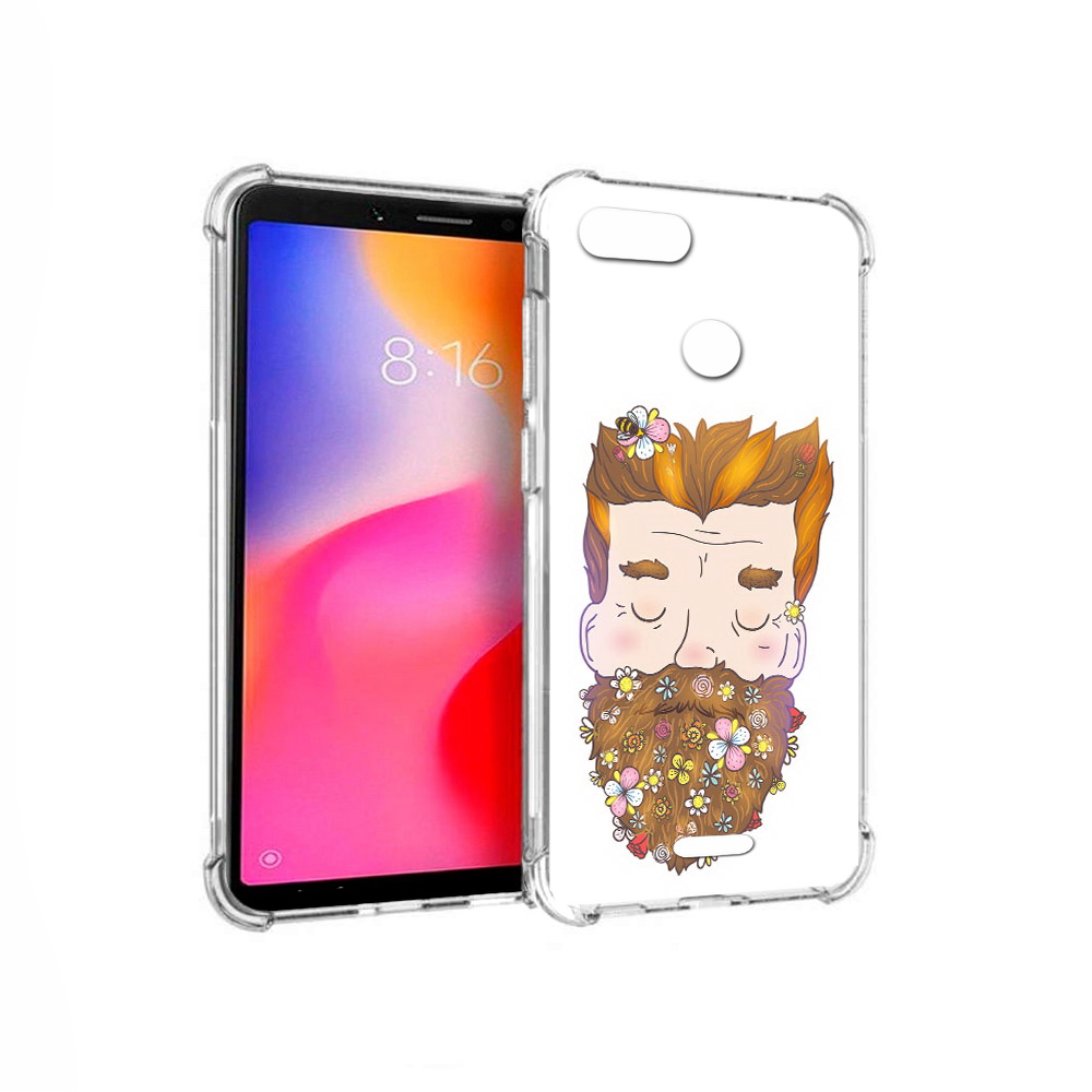 Чехол MyPads Tocco для Xiaomi Redmi 6 мужчина с цветами в бороде (PT113762.304.489), Прозрачный, Tocco
Чехол MyPads Tocco для Xiaomi Redmi 6 мужчина с цветами в бороде (PT113762.304.489), Прозрачный, Tocco