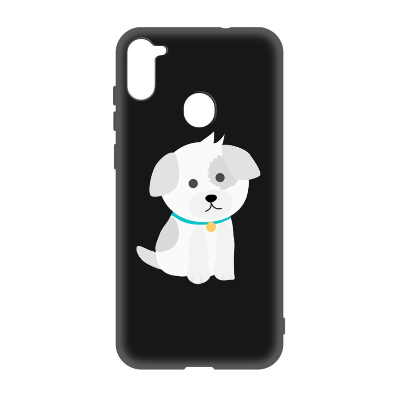 Чехол-накладка Krutoff Soft Case Белый щенок для Samsung Galaxy M11/ A11 (M115/ A115) черн
Чехол-накладка Krutoff Soft Case Белый щенок для Samsung Galaxy M11/ A11 (M115/ A115) черн