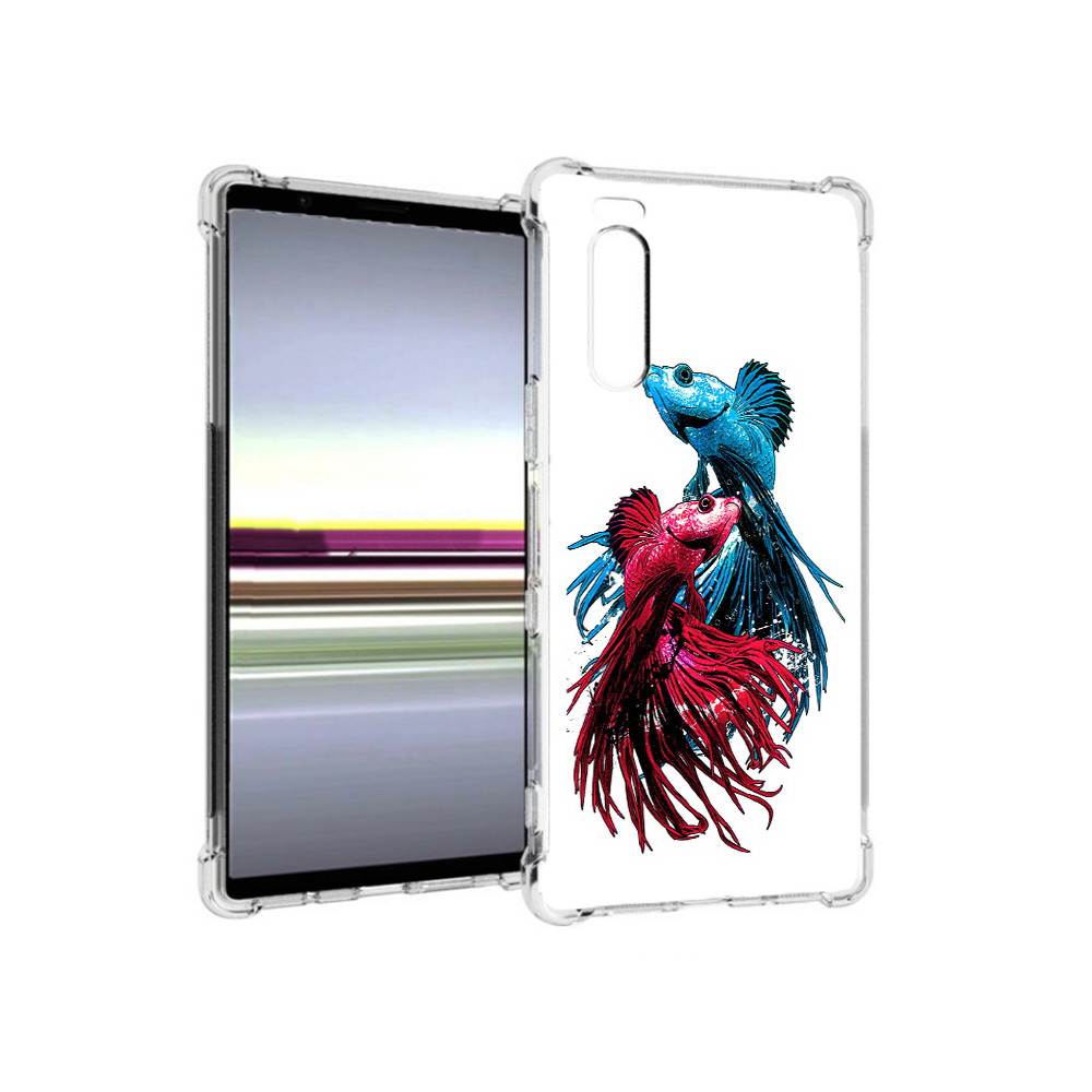 Чехол MyPads Tocco для Sony Xperia 5 рыбы петушки (PT139963.234.592), Прозрачный, Tocco
Чехол MyPads Tocco для Sony Xperia 5 рыбы петушки (PT139963.234.592), Прозрачный, Tocco