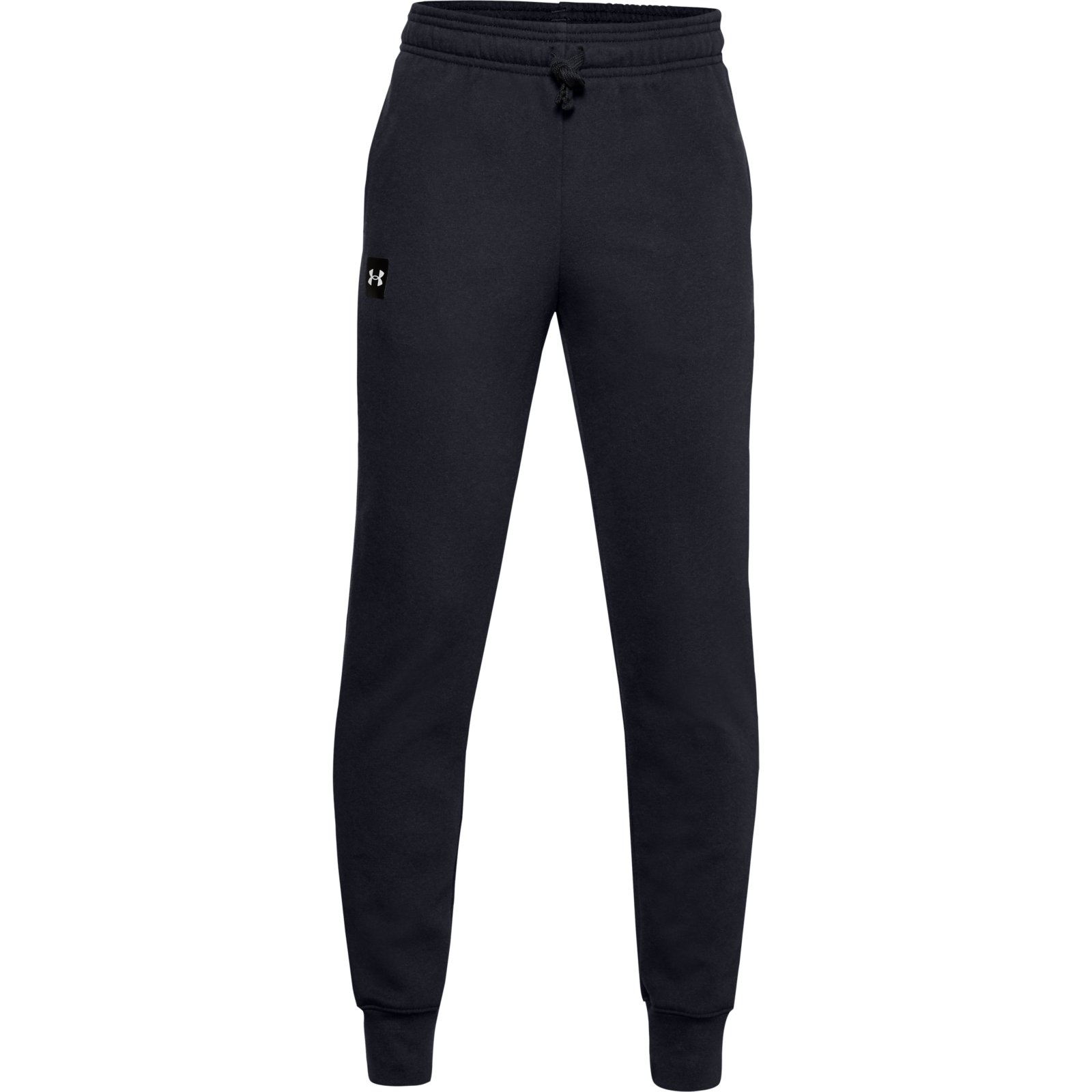 фото Брюки under armour rival fleece joggers 1357628-001 черный р.134