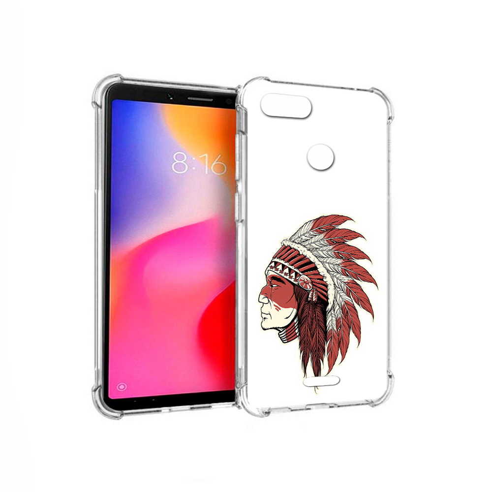 Чехол MyPads Tocco для Xiaomi Redmi 6 красный индеец (PT113762.304.411), Прозрачный, Tocco
Чехол MyPads Tocco для Xiaomi Redmi 6 красный индеец (PT113762.304.411), Прозрачный, Tocco