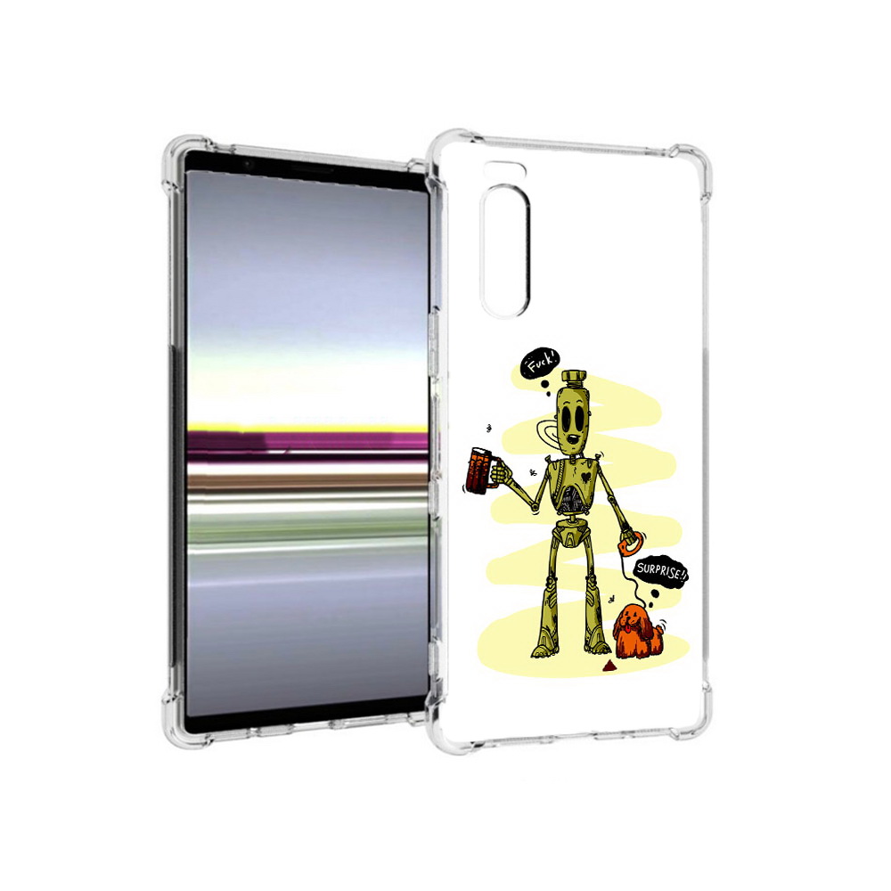 Чехол MyPads Tocco для Sony Xperia 5 прикольный робот (PT139963.234.557), Прозрачный, Tocco
Чехол MyPads Tocco для Sony Xperia 5 прикольный робот (PT139963.234.557), Прозрачный, Tocco