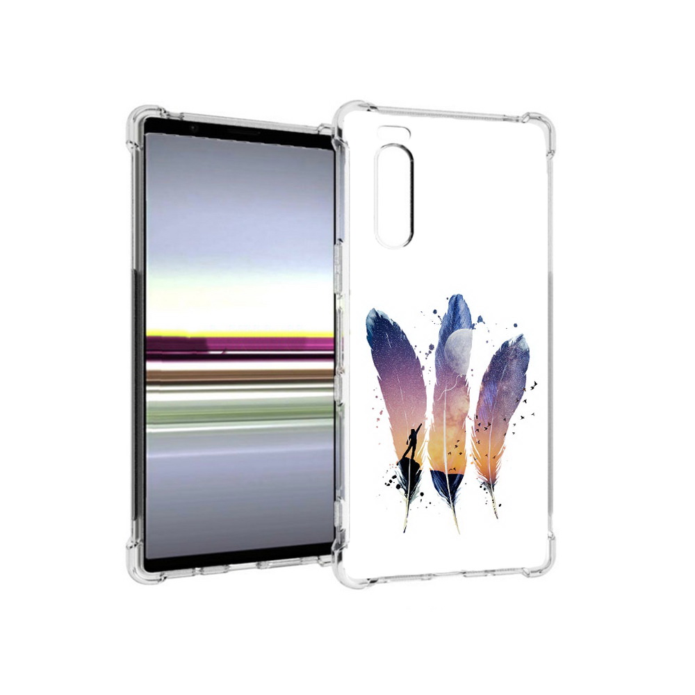 Чехол MyPads Tocco для Sony Xperia 5 небесные перья (PT139963.234.519), Прозрачный, Tocco
Чехол MyPads Tocco для Sony Xperia 5 небесные перья (PT139963.234.519), Прозрачный, Tocco