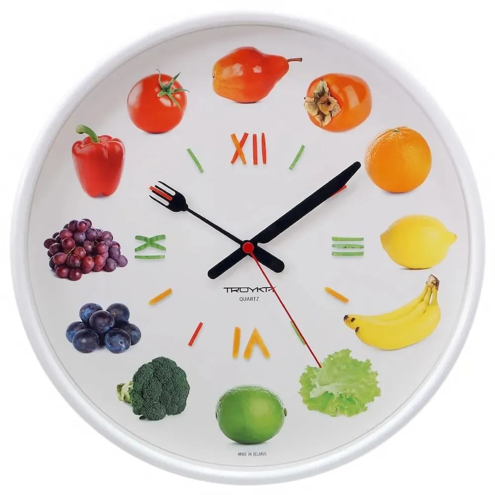 Часы Troyka Фрукты-Овощи 77771723 1121320
Часы Troyka Фрукты-Овощи 77771723 1121320