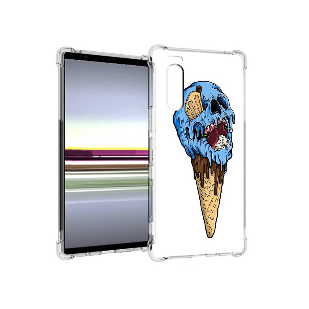 Чехол MyPads Tocco для Sony Xperia 5 мороженное череп (PT139963.234.484), Прозрачный, Tocco
Чехол MyPads Tocco для Sony Xperia 5 мороженное череп (PT139963.234.484), Прозрачный, Tocco