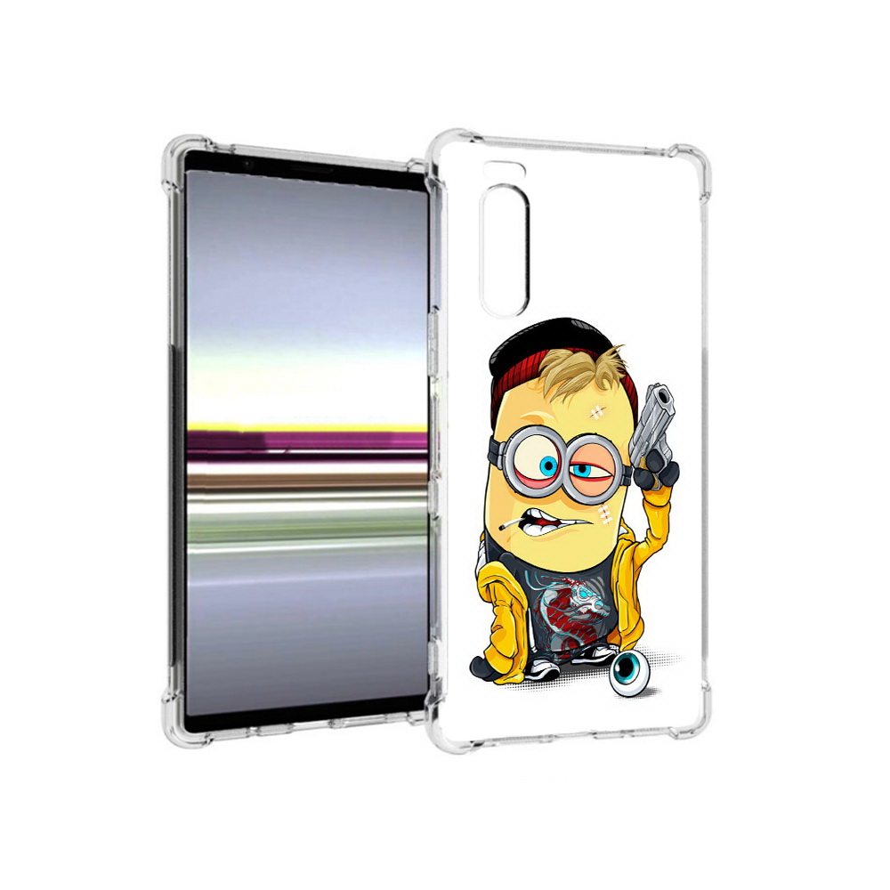 Чехол MyPads Tocco для Sony Xperia 5 миньон бандит (PT139963.234.475), Прозрачный, Tocco
Чехол MyPads Tocco для Sony Xperia 5 миньон бандит (PT139963.234.475), Прозрачный, Tocco