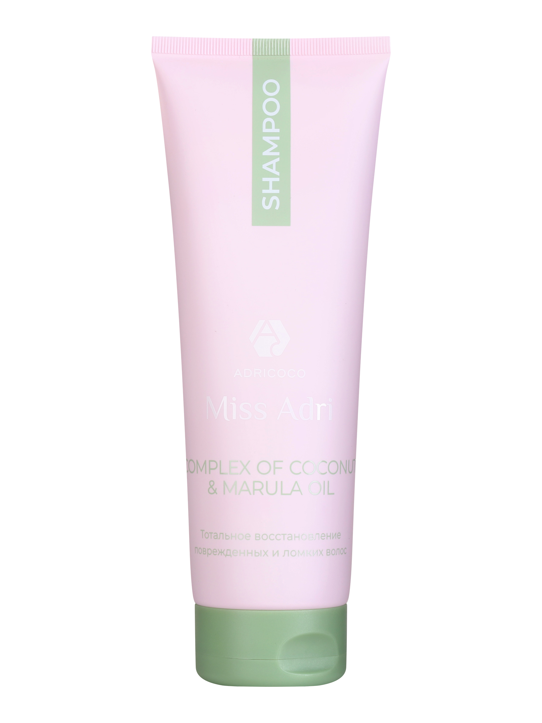 Шампунь для волос ADRICOCO Miss Adri Complex Of Coconut & Marula Oil восстановление 250 мл
Шампунь для волос ADRICOCO Miss Adri Complex Of Coconut & Marula Oil восстановление 250 мл