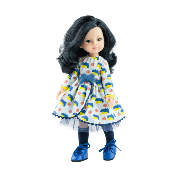 Платье с ежиками и синие гольфы Paola Reina для кукол 32 см, Paola Reina платье с ежиками и синие гольфы для кукол 32 см 
Платье с ежиками и синие гольфы Paola Reina для кукол 32 см, Paola Reina платье с ежиками и синие гольфы для кукол 32 см