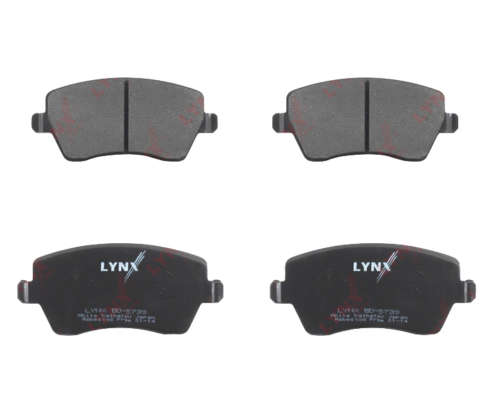 Тормозные колодки LYNXauto передние для Renault Clio 3, Logan 1, Grand Modus 04-14 BD5739
Тормозные колодки LYNXauto передние для Renault Clio 3, Logan 1, Grand Modus 04-14 BD5739