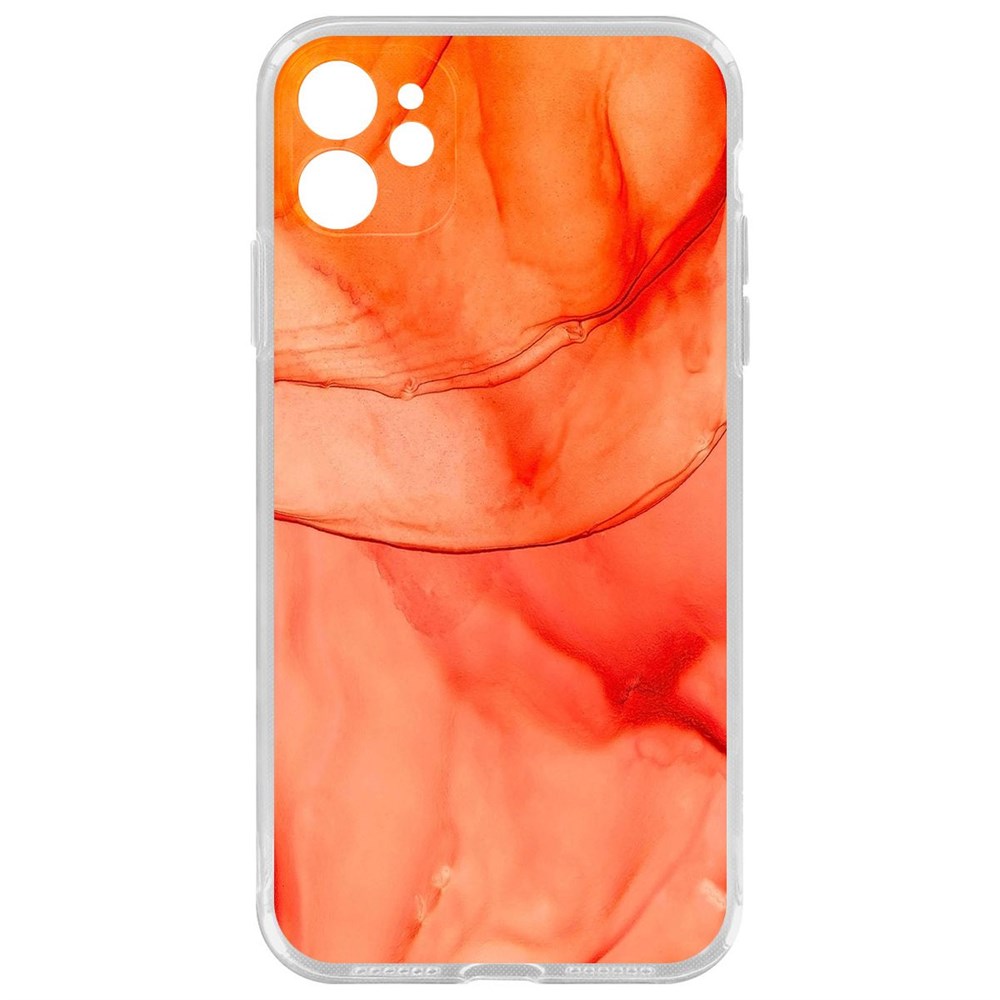 Чехол-накладка Krutoff Clear Case Абстракт оранж для iPhone 11 с защитой камеры, Прозрачный
Чехол-накладка Krutoff Clear Case Абстракт оранж для iPhone 11 с защитой камеры, Прозрачный