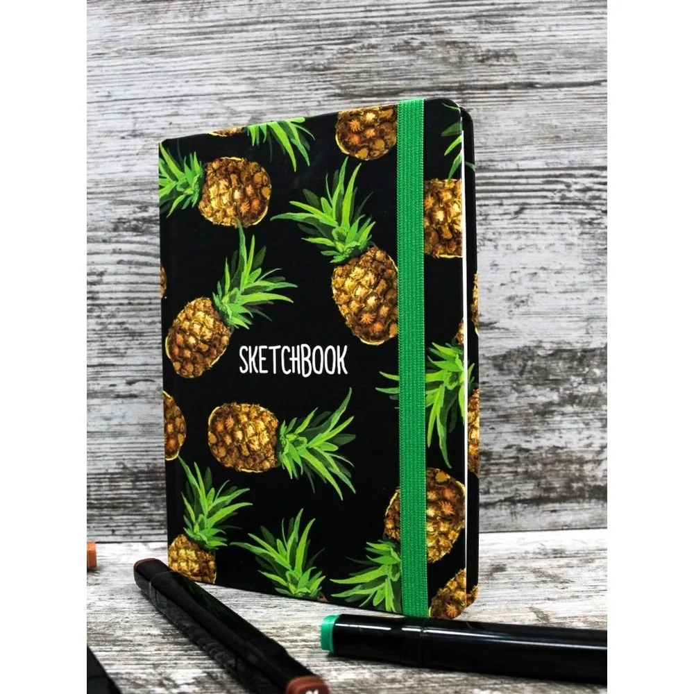 Скетчбук а5 Ананасы, 160 страниц, Скетчбуки А5
Скетчбук а5 Ананасы, 160 страниц, Скетчбуки А5