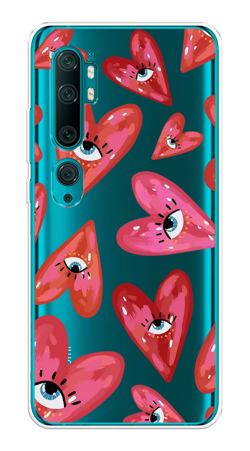 Чехол на Xiaomi Mi Note 10/Mi Note 10 Pro "Сердечки с глазами", Коричневый;красный;розовый, 37350-1
Чехол на Xiaomi Mi Note 10/Mi Note 10 Pro "Сердечки с глазами", Коричневый;красный;розовый, 37350-1