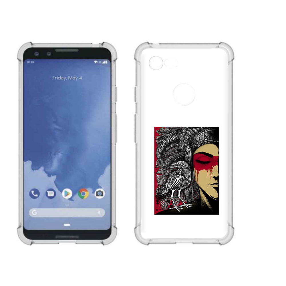 Чехол MyPads Tocco для Google Pixel 3 девушка с вороном в абстракции, Прозрачный, Tocco
Чехол MyPads Tocco для Google Pixel 3 девушка с вороном в абстракции, Прозрачный, Tocco
