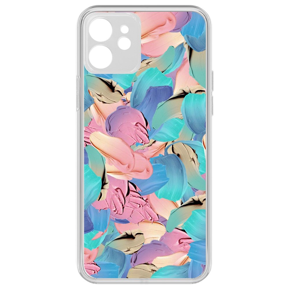 Чехол-накладка Krutoff Clear Case Абстракт краска для iPhone 12 с защитой камеры, Прозрачный
Чехол-накладка Krutoff Clear Case Абстракт краска для iPhone 12 с защитой камеры, Прозрачный