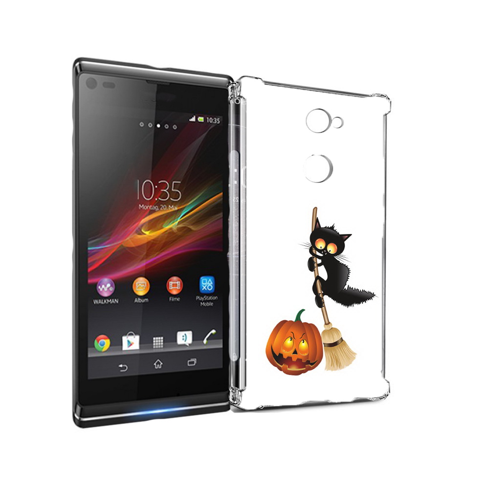 Чехол MyPads Tocco для Sony Xperia L2 хэлуинский котик (PT99662.233.667), Прозрачный, Tocco
Чехол MyPads Tocco для Sony Xperia L2 хэлуинский котик (PT99662.233.667), Прозрачный, Tocco