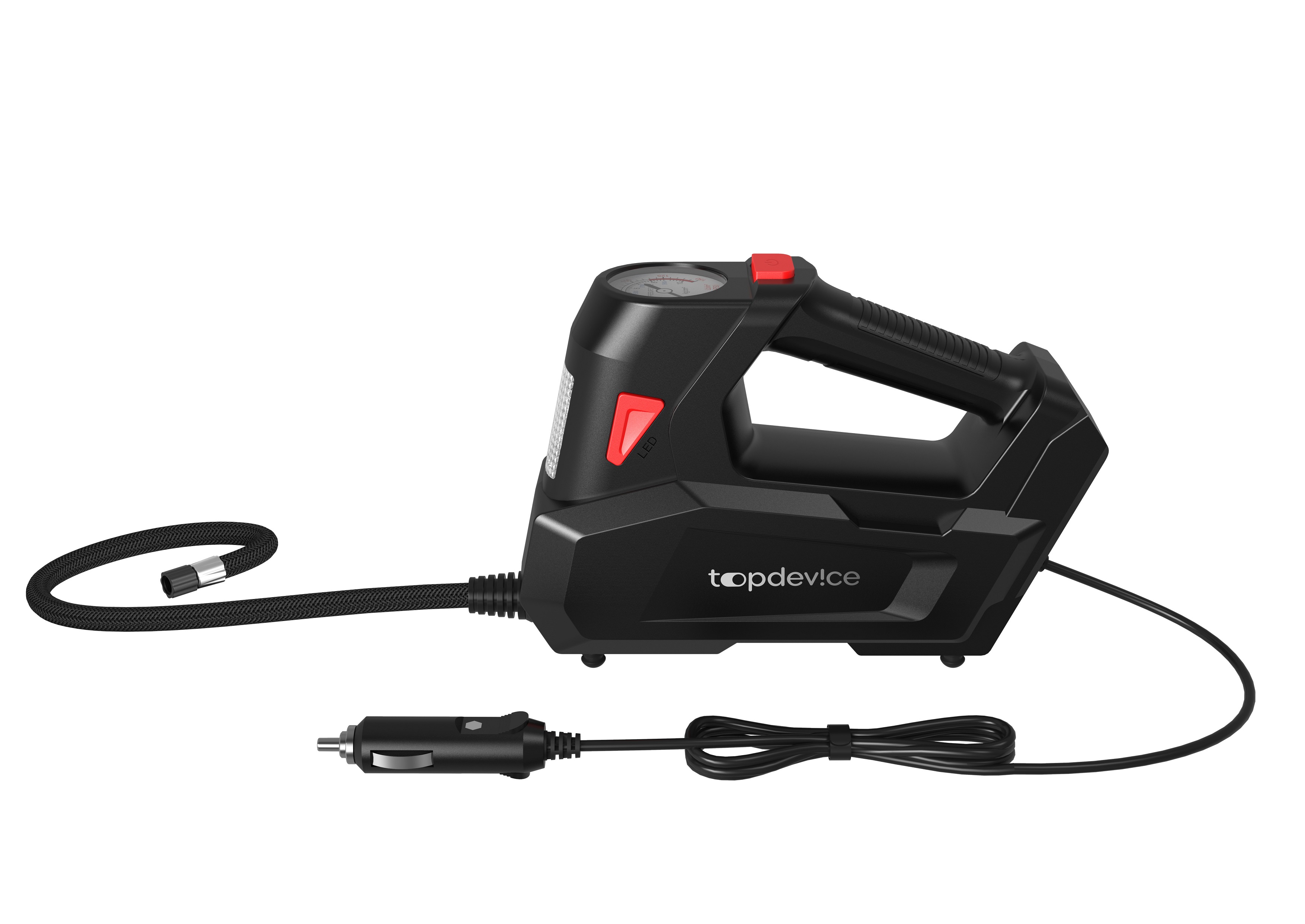 Компрессор автомобильный Topdevice TC120BK, 18 Л/мин, 100Вт, Проводной портативный компрессор / насос автомобильный Topdevice TC120BK, 18 Л/мин, 100Вт, 12В
Компрессор автомобильный Topdevice TC120BK, 18 Л/мин, 100Вт, Проводной портативный компрессор / насос автомобильный Topdevice TC120BK, 18 Л/мин, 100Вт, 12В