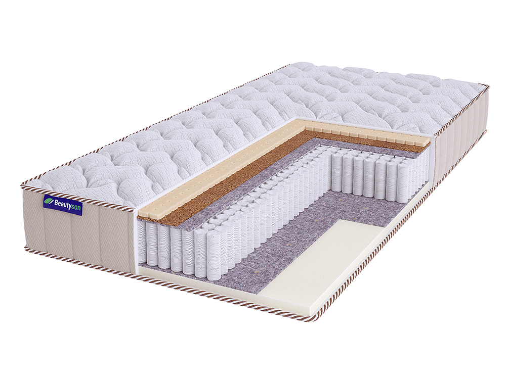 Матрас BeautySon SPRING Soft Mix S1200 LUX 130х195, Белый, SPRING Soft Miх S1200 LUх
Матрас BeautySon SPRING Soft Mix S1200 LUX 130х195, Белый, SPRING Soft Miх S1200 LUх