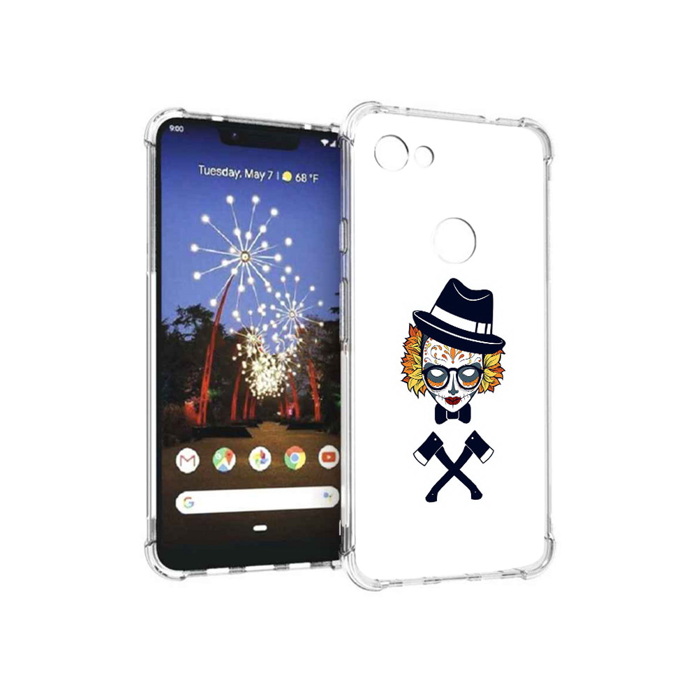 Чехол MyPads Tocco для Google Pixel 3 XL девушка в маске с топорами рисунок, Прозрачный, Tocco
Чехол MyPads Tocco для Google Pixel 3 XL девушка в маске с топорами рисунок, Прозрачный, Tocco