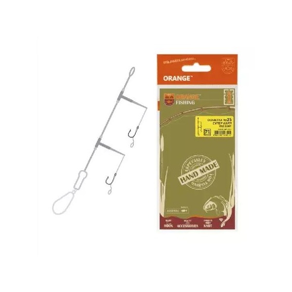 Оснастка карповая ORANGE для бойла по 5 шт, 25 Super Carp Leadcore, 85 гр, Зеленый, Super Carp Leadcore
Оснастка карповая ORANGE для бойла по 5 шт, 25 Super Carp Leadcore, 85 гр, Зеленый, Super Carp Leadcore