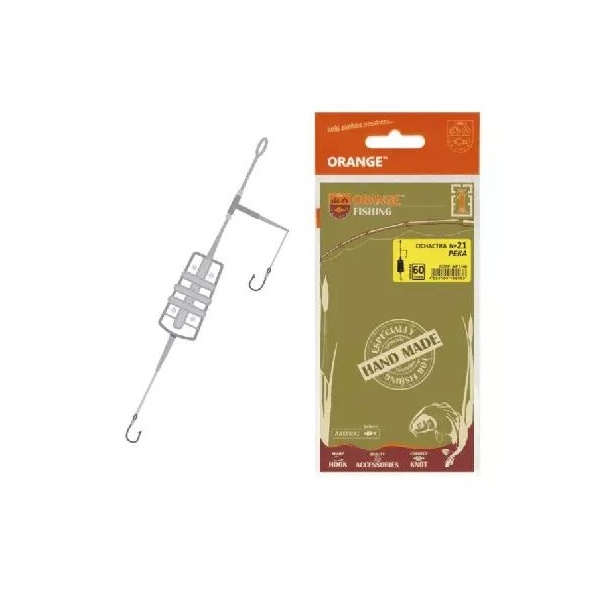 Оснастка карповая ORANGE по 5 шт, 21 River Feeder Leadcore, 80 гр, River Feeder Leadcore
Оснастка карповая ORANGE по 5 шт, 21 River Feeder Leadcore, 80 гр, River Feeder Leadcore