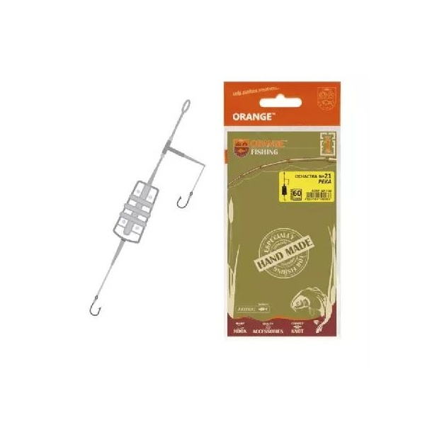 Оснастка карповая ORANGE по 5 шт, 21 River Feeder Leadcore, 60 гр, Зеленый, River Feeder Leadcore
Оснастка карповая ORANGE по 5 шт, 21 River Feeder Leadcore, 60 гр, Зеленый, River Feeder Leadcore
