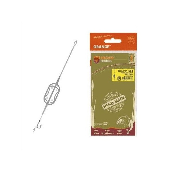 Оснастка карповая ORANGE для бойла по 5 шт, 53 Roomy Flat Method Leadcore, 50 гр, Roomy Flat Method Leadcore
Оснастка карповая ORANGE для бойла по 5 шт, 53 Roomy Flat Method Leadcore, 50 гр, Roomy Flat Method Leadcore