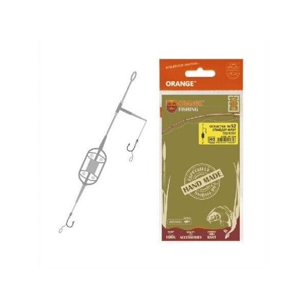 Оснастка карповая ORANGE для бойла по 5 шт, 52 Spider Flat Method Leadcore, 60 гр, Spider Flat Method Leadcore
Оснастка карповая ORANGE для бойла по 5 шт, 52 Spider Flat Method Leadcore, 60 гр, Spider Flat Method Leadcore