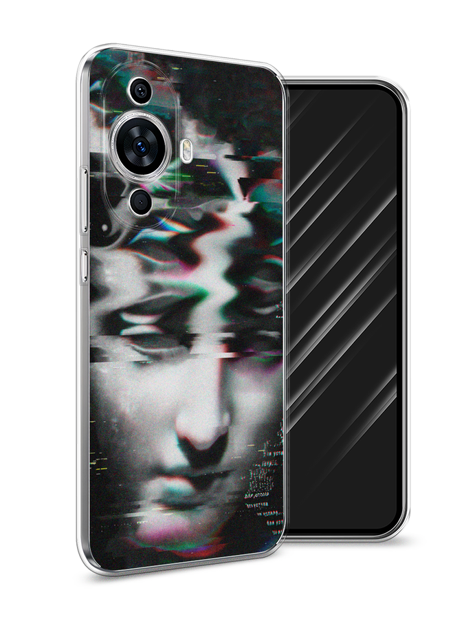 Чехол Awog на Huawei Nova 11 "Glitch Art", Серый, 6121250-9 
Чехол Awog на Huawei Nova 11 "Glitch Art", Серый, 6121250-9