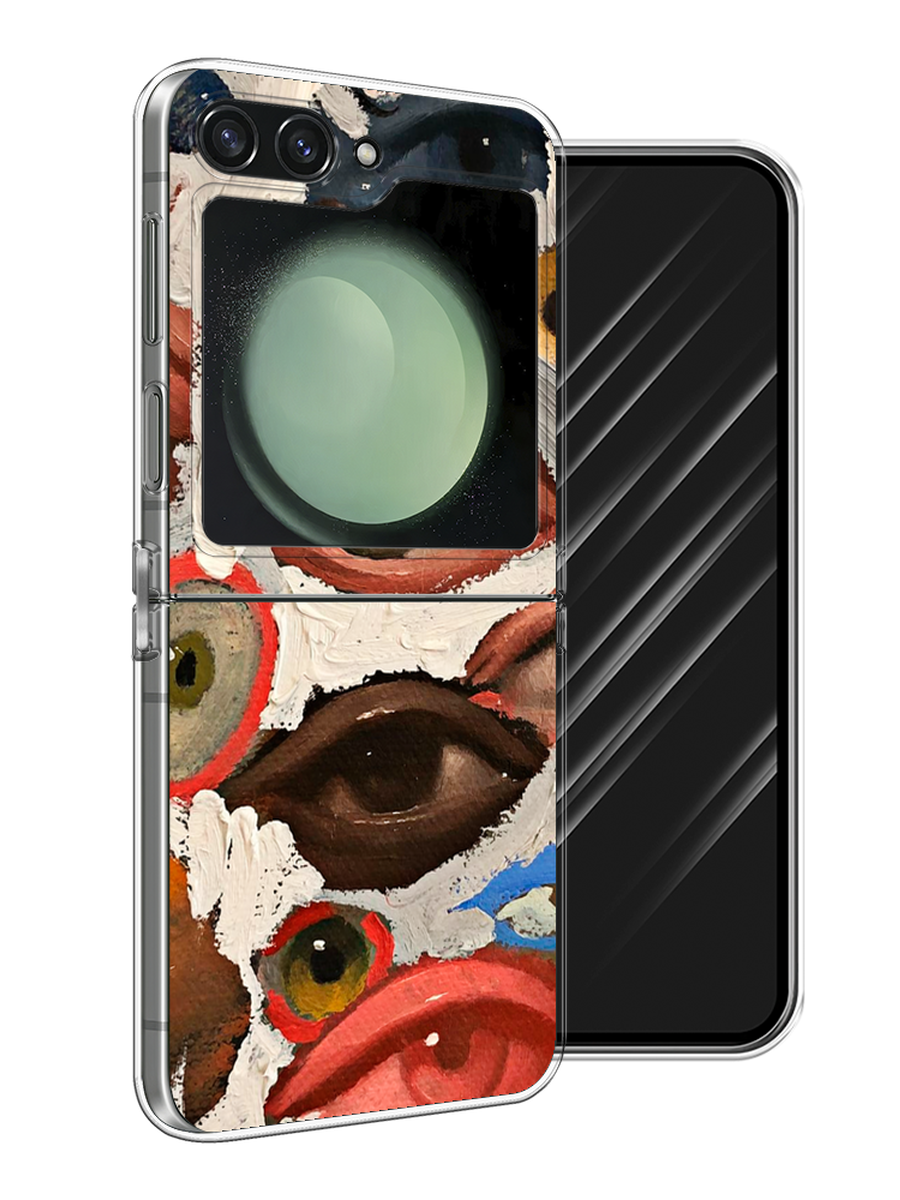 Чехол Awog на Samsung Galaxy Z Flip 6 "Глаза масляная живопись", Серый;бежевый;красный, 2109750-1
Чехол Awog на Samsung Galaxy Z Flip 6 "Глаза масляная живопись", Серый;бежевый;красный, 2109750-1