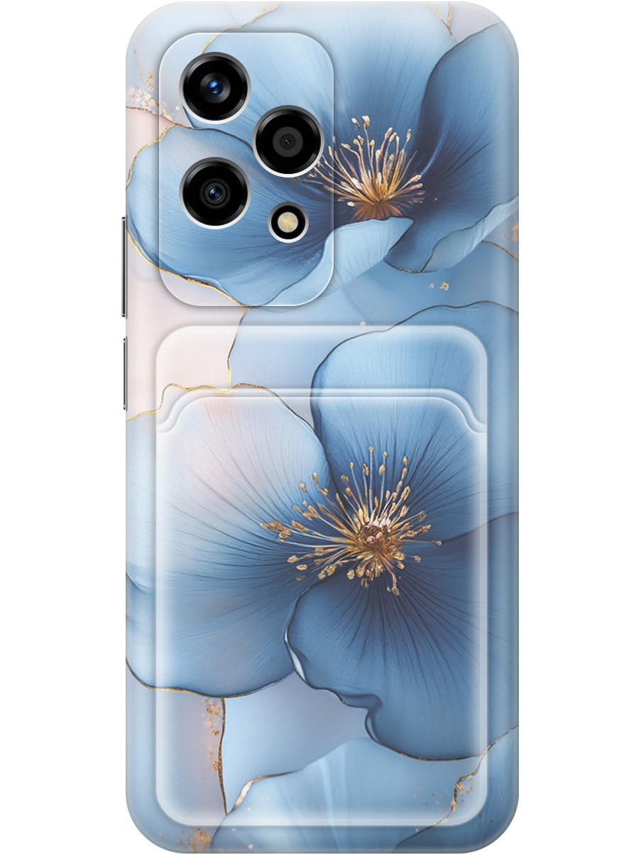 Силиконовый чехол на Honor 200 lite с принтом "Голубые ирисы" с карманом для карты, Прозрачный;голубой;синий, 783979024
Силиконовый чехол на Honor 200 lite с принтом "Голубые ирисы" с карманом для карты, Прозрачный;голубой;синий, 783979024