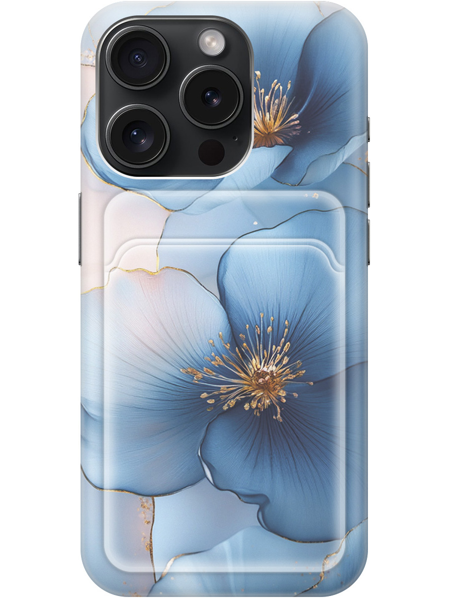 Силиконовый чехол на Apple iPhone 15 Pro с принтом "Голубые ирисы" с карманом для карты, Прозрачный;голубой;синий, 775148024
Силиконовый чехол на Apple iPhone 15 Pro с принтом "Голубые ирисы" с карманом для карты, Прозрачный;голубой;синий, 775148024