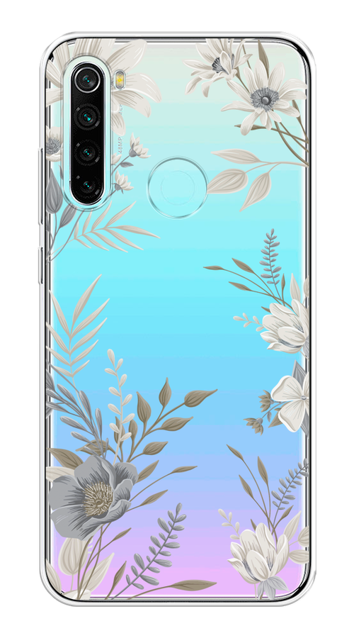 Чехол на Xiaomi Redmi Note 8 "Цветы сепия", Серый;прозрачный;зеленый;белый, 36550-1
Чехол на Xiaomi Redmi Note 8 "Цветы сепия", Серый;прозрачный;зеленый;белый, 36550-1