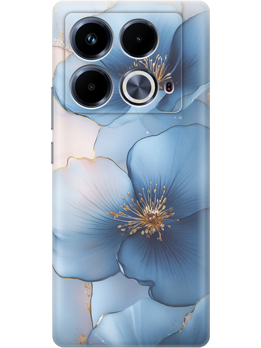 Силиконовый чехол на Infinix Note 40 с принтом "Голубые ирисы", Прозрачный;голубой;синий, 782626424
Силиконовый чехол на Infinix Note 40 с принтом "Голубые ирисы", Прозрачный;голубой;синий, 782626424