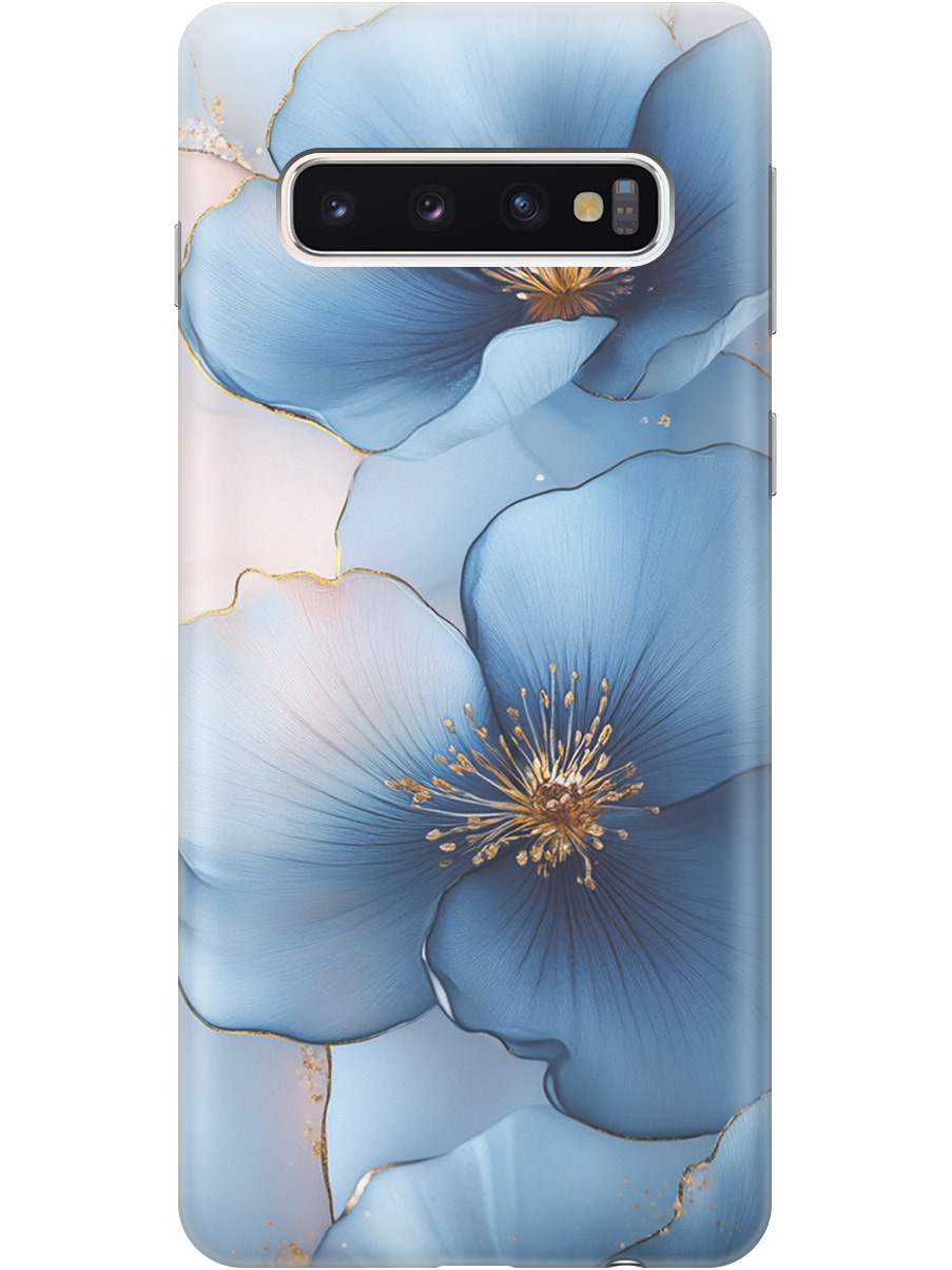 Силиконовый чехол на Samsung Galaxy S10 с принтом "Голубые ирисы", Прозрачный;голубой;синий, 720461324
Силиконовый чехол на Samsung Galaxy S10 с принтом "Голубые ирисы", Прозрачный;голубой;синий, 720461324