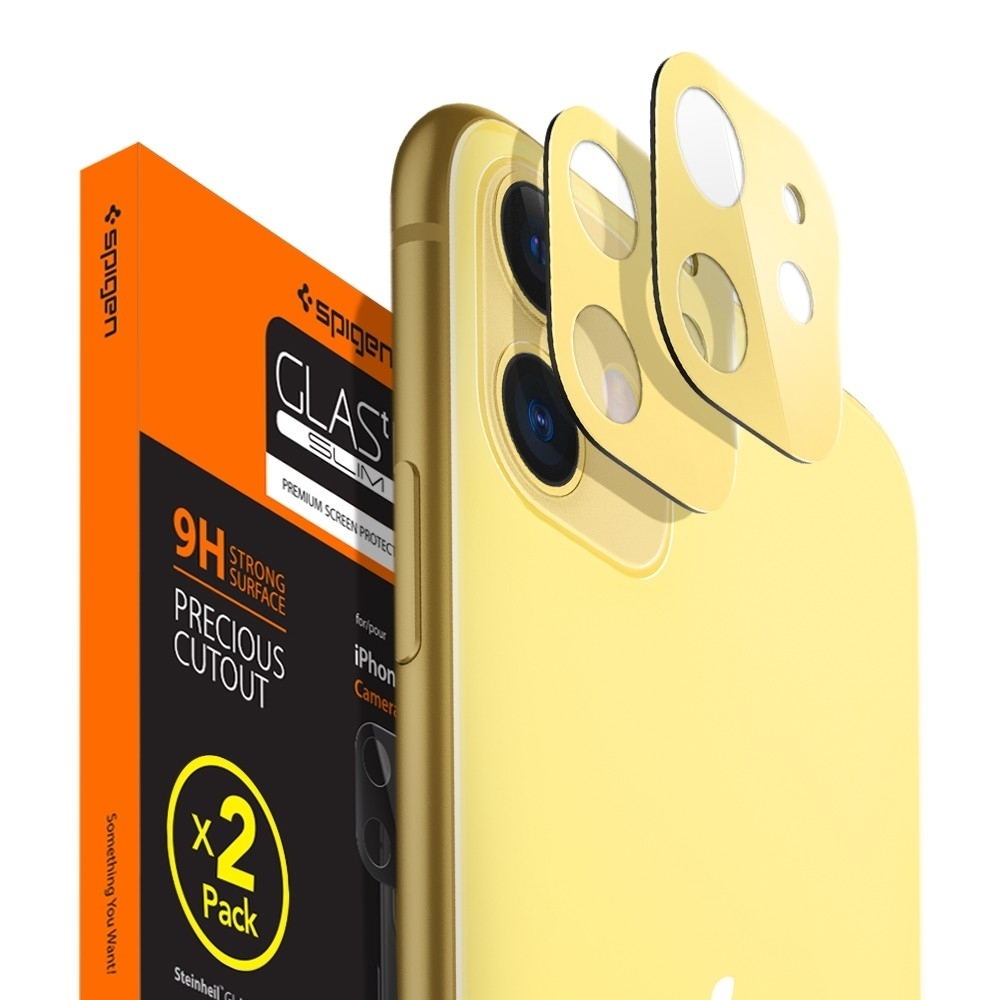 Защитное стекло на камеру Spigen для iPhone 11 - Full Cover Camera Lens - Желтый - AGL0050
Защитное стекло на камеру Spigen для iPhone 11 - Full Cover Camera Lens - Желтый - AGL0050