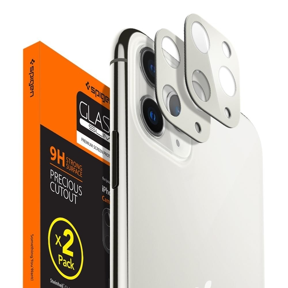 Защитное стекло на камеру Spigen для iPhone 11 Pro / 11 Pro Max - Full Cover Camera Lens -
Защитное стекло на камеру Spigen для iPhone 11 Pro / 11 Pro Max - Full Cover Camera Lens -