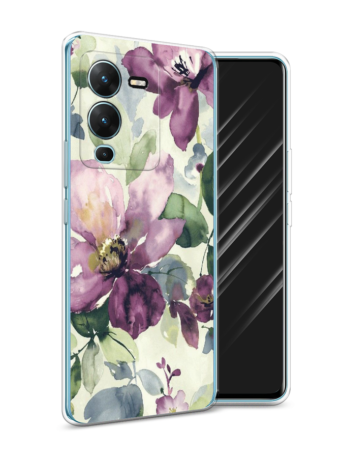 Силиконовый чехол Awog "Сиреневые цветы-акварель" для Vivo V25 Pro 5G, Разноцветный, 267450-10
Силиконовый чехол Awog "Сиреневые цветы-акварель" для Vivo V25 Pro 5G, Разноцветный, 267450-10