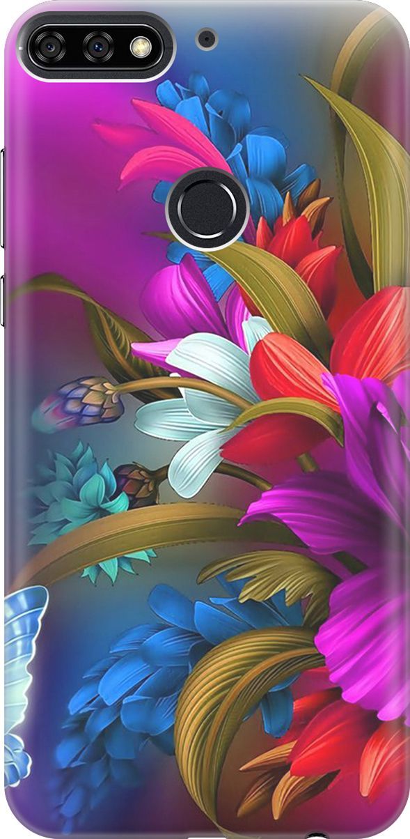 Чехол на Honor 7C/7A Pro/Huawei Y6 Prime (2018) "Фантастические цветы", Зеленый;красный, 801
Чехол на Honor 7C/7A Pro/Huawei Y6 Prime (2018) "Фантастические цветы", Зеленый;красный, 801