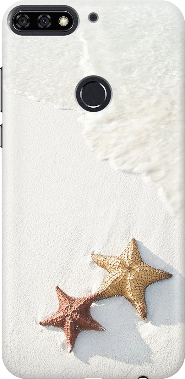 Чехол на Honor 7C/7A Pro/Huawei Y6 Prime (2018) "Две морские звезды", Белый;желтый, 801
Чехол на Honor 7C/7A Pro/Huawei Y6 Prime (2018) "Две морские звезды", Белый;желтый, 801