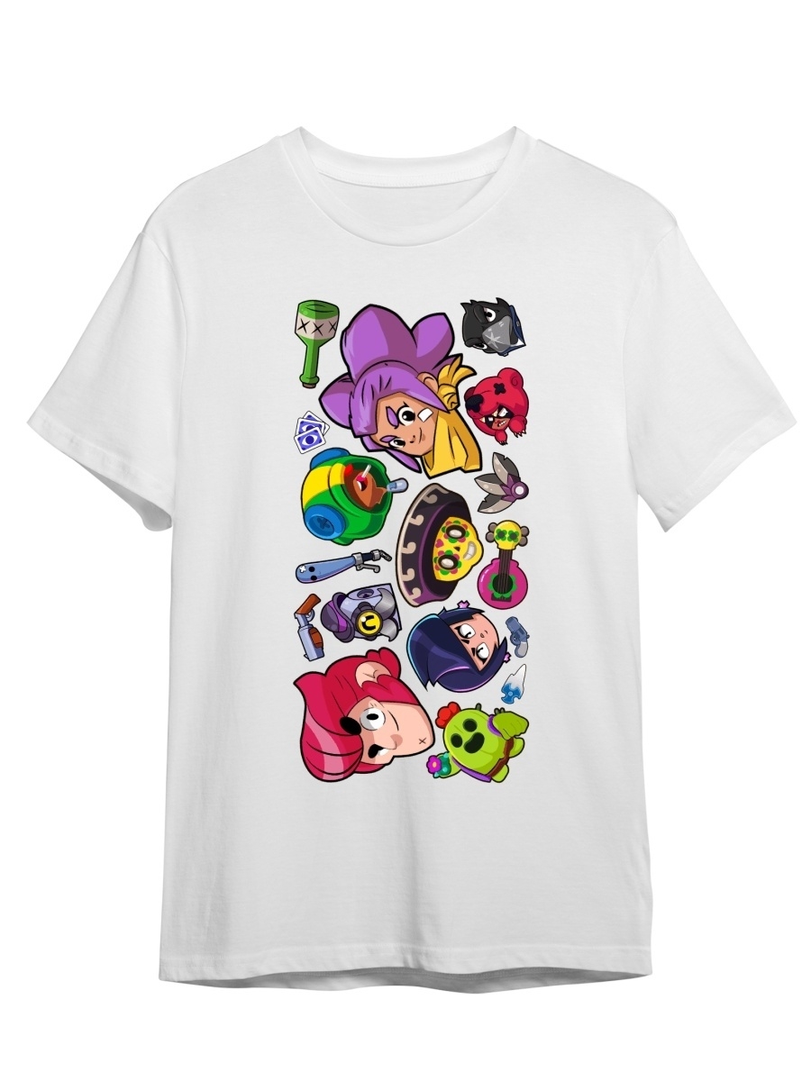 Футболка унисекс СувенирShop Игра "Brawl Stars / Бравл Старс" 7 белая 2XL (52-54), Белый, Игра "Brawl Stars / Бравл Старс" 7
Футболка унисекс СувенирShop Игра "Brawl Stars / Бравл Старс" 7 белая 2XL (52-54), Белый, Игра "Brawl Stars / Бравл Старс" 7
