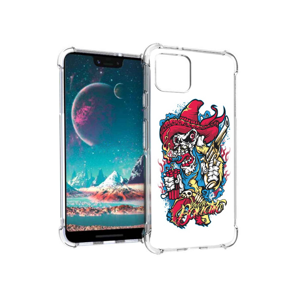 Чехол MyPads Tocco для Google Pixel 4 нарисованный скелет с писталетом, Прозрачный, Tocco
Чехол MyPads Tocco для Google Pixel 4 нарисованный скелет с писталетом, Прозрачный, Tocco