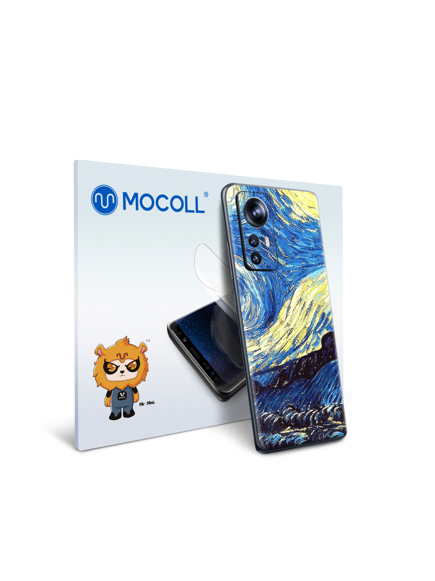 Гидрогелевая защитная пленка MOCOLL для задней панели Xiaomi 12 PRO Рисунок звездная ночь
Гидрогелевая защитная пленка MOCOLL для задней панели Xiaomi 12 PRO Рисунок звездная ночь