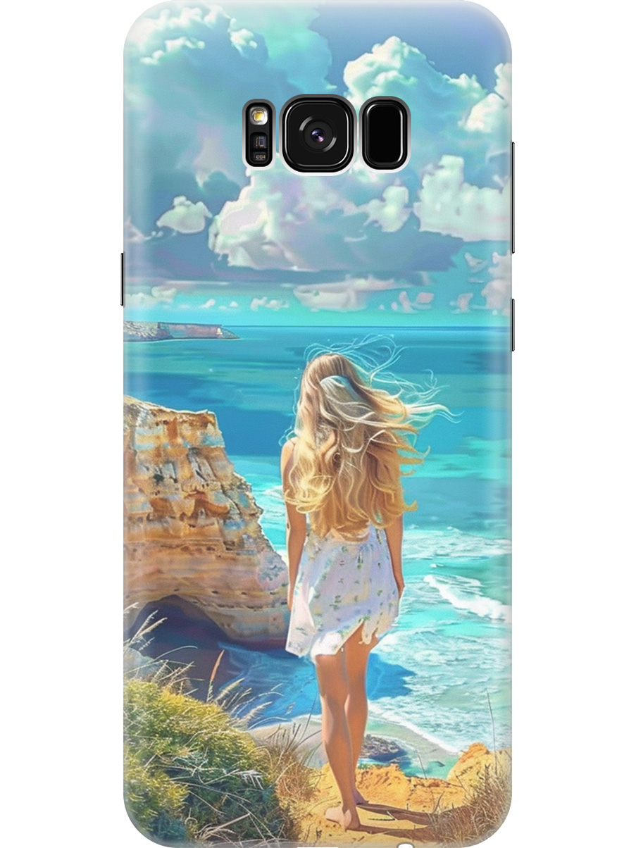 Силиконовый чехол на Samsung Galaxy S8+ с принтом "Безкрайнее море", Прозрачный;белый;голубой;желтый, 713984441
Силиконовый чехол на Samsung Galaxy S8+ с принтом "Безкрайнее море", Прозрачный;белый;голубой;желтый, 713984441