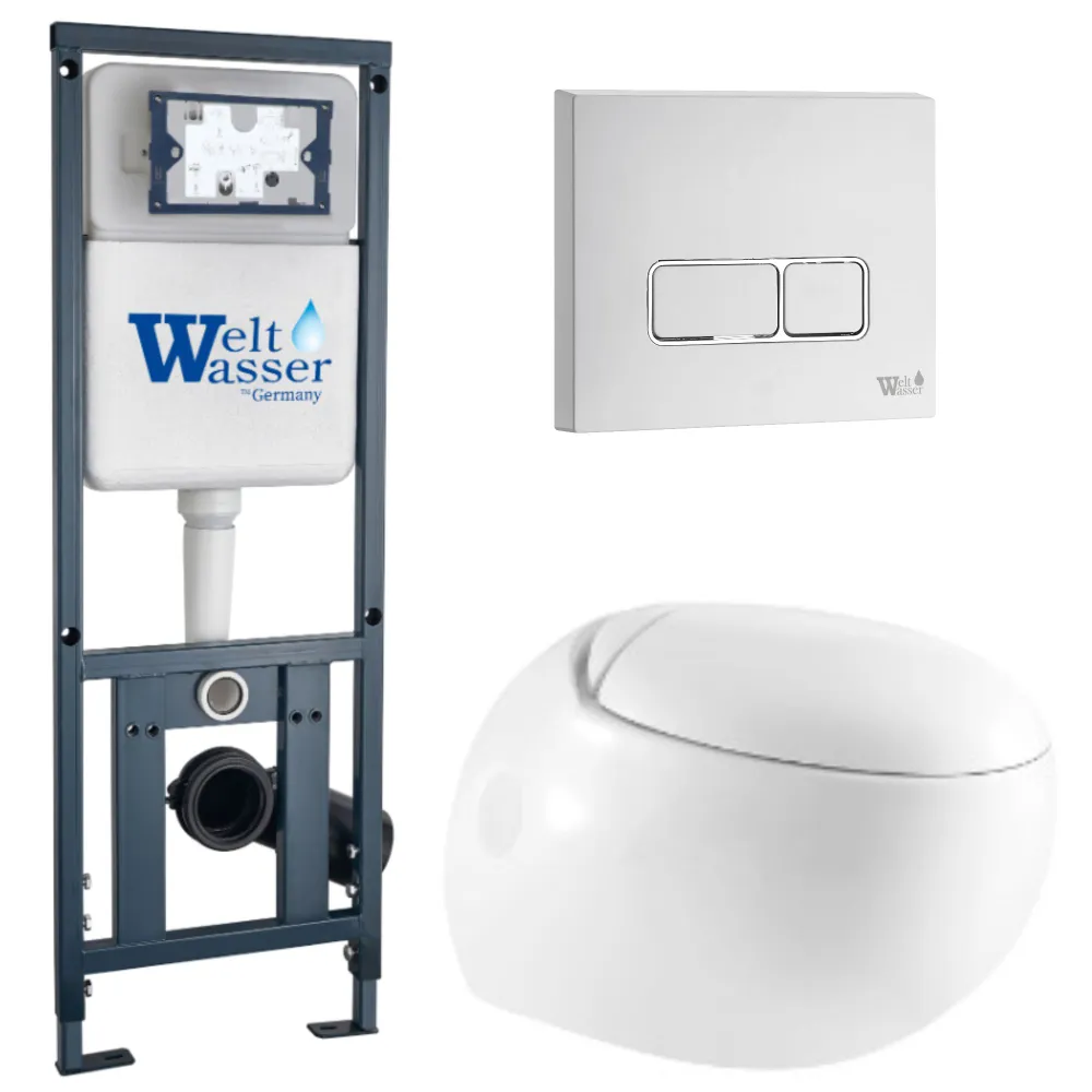 Комплект WeltWasser 10000010722 унитаз Jeckenbach 004 GL-WT + инсталляция + кнопка смыва
Комплект WeltWasser 10000010722 унитаз Jeckenbach 004 GL-WT + инсталляция + кнопка смыва