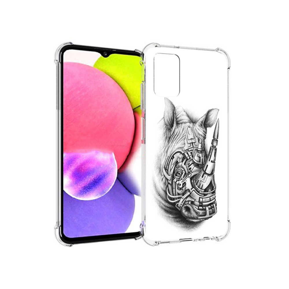 Чехол MyPads Tocco для Samsung Galaxy A03s стальной носорог (PT162170.549.620), Прозрачный, Tocco
Чехол MyPads Tocco для Samsung Galaxy A03s стальной носорог (PT162170.549.620), Прозрачный, Tocco