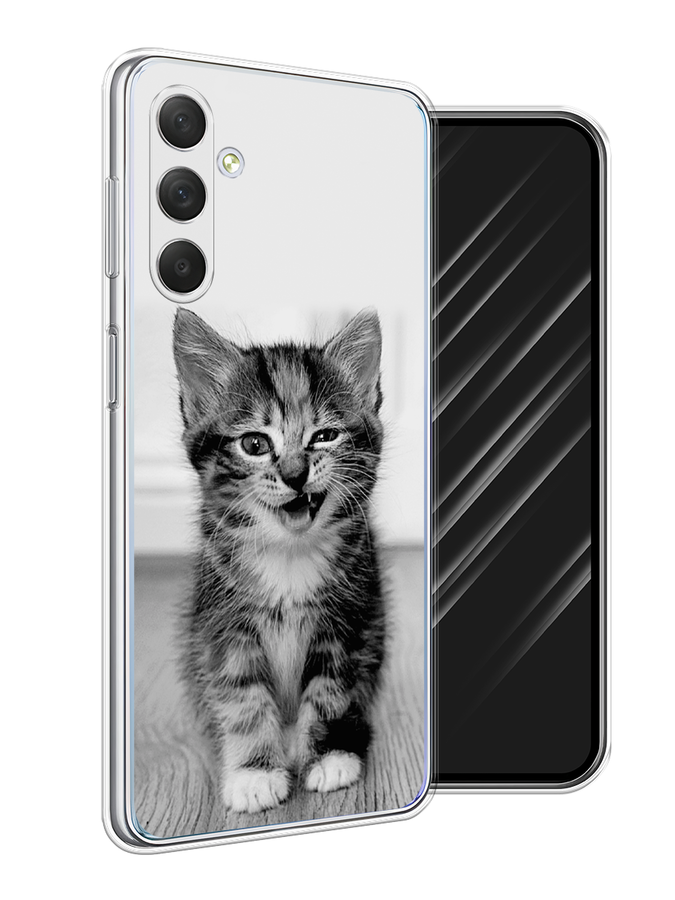 Чехол Awog на Samsung Galaxy M54 "Подмигивающий котенок", Черный;серый, 2108250-1
Чехол Awog на Samsung Galaxy M54 "Подмигивающий котенок", Черный;серый, 2108250-1