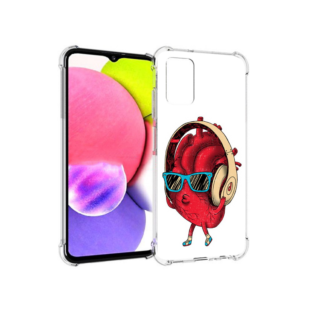 Чехол MyPads Tocco для Samsung Galaxy A03s слушай сердце (PT162170.549.609), Прозрачный, Tocco
Чехол MyPads Tocco для Samsung Galaxy A03s слушай сердце (PT162170.549.609), Прозрачный, Tocco