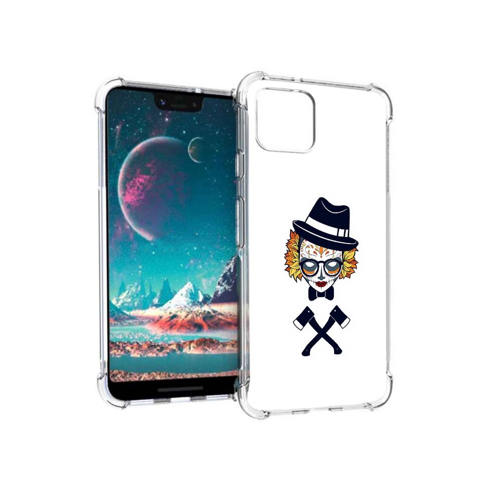 Чехол MyPads Tocco для Google Pixel 4 девушка в маске с топорами рисунок, Прозрачный, Tocco
Чехол MyPads Tocco для Google Pixel 4 девушка в маске с топорами рисунок, Прозрачный, Tocco