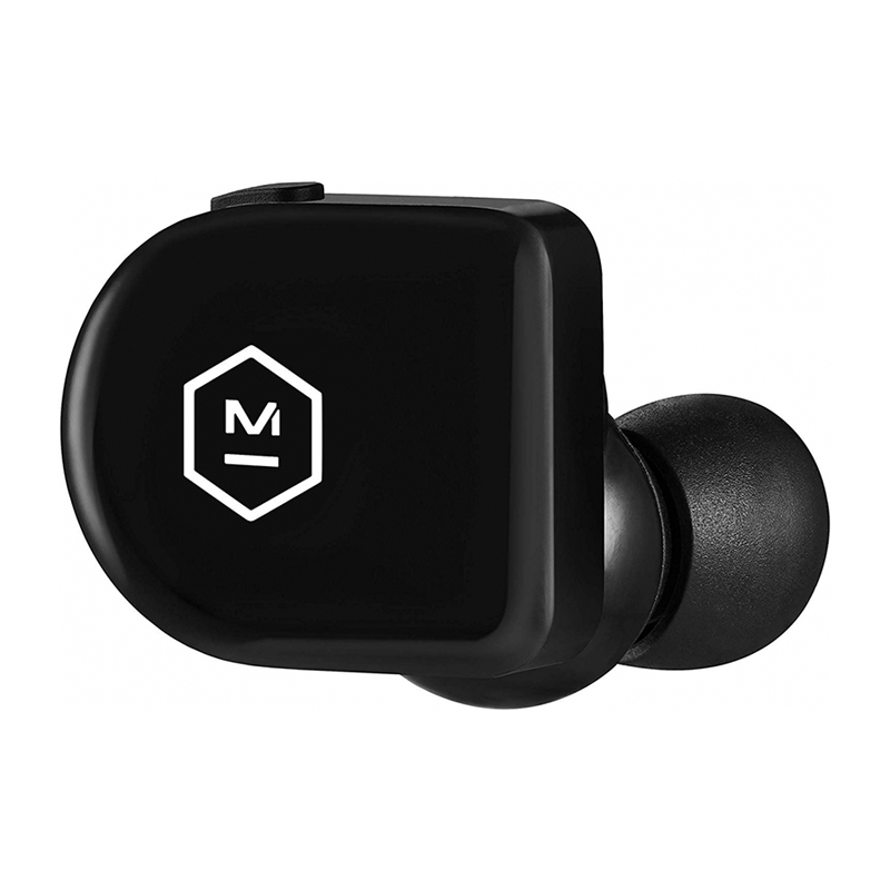 фото Беспроводные наушники mw07 go true wireless earphones - jet black (mw07jb-go) master & dynamic