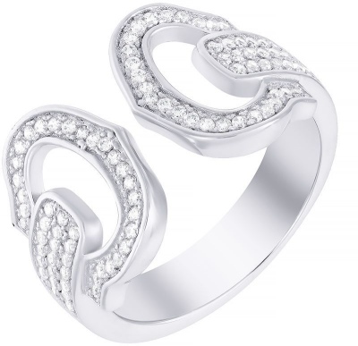 Кольцо из серебра с фианитом р. 17 JV SR-B01722_001_WG, SR-B01722_001_WG 
Кольцо из серебра с фианитом р. 17 JV SR-B01722_001_WG, SR-B01722_001_WG